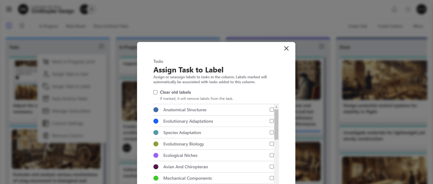 GitScrum Assign Tasks to Users