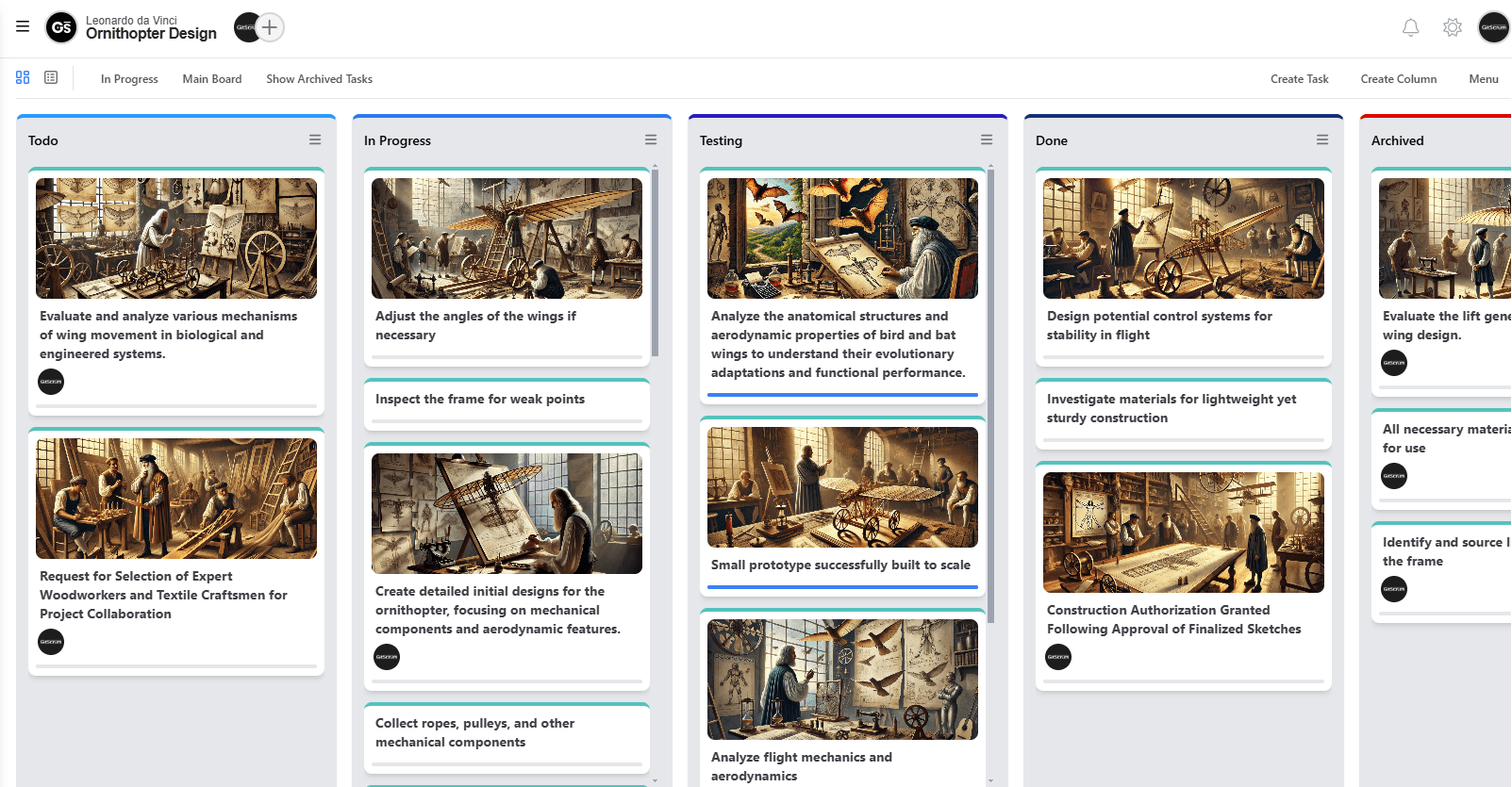 GitScrum Multiple Boards