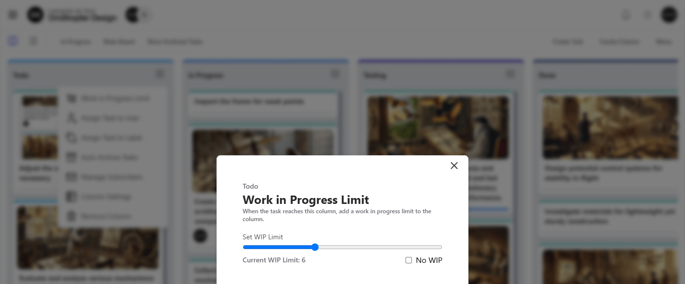 GitScrum Work In Progress